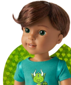 American Girl New Arrivals Bryant™ Doll, Book & Crisella™ The Dragon