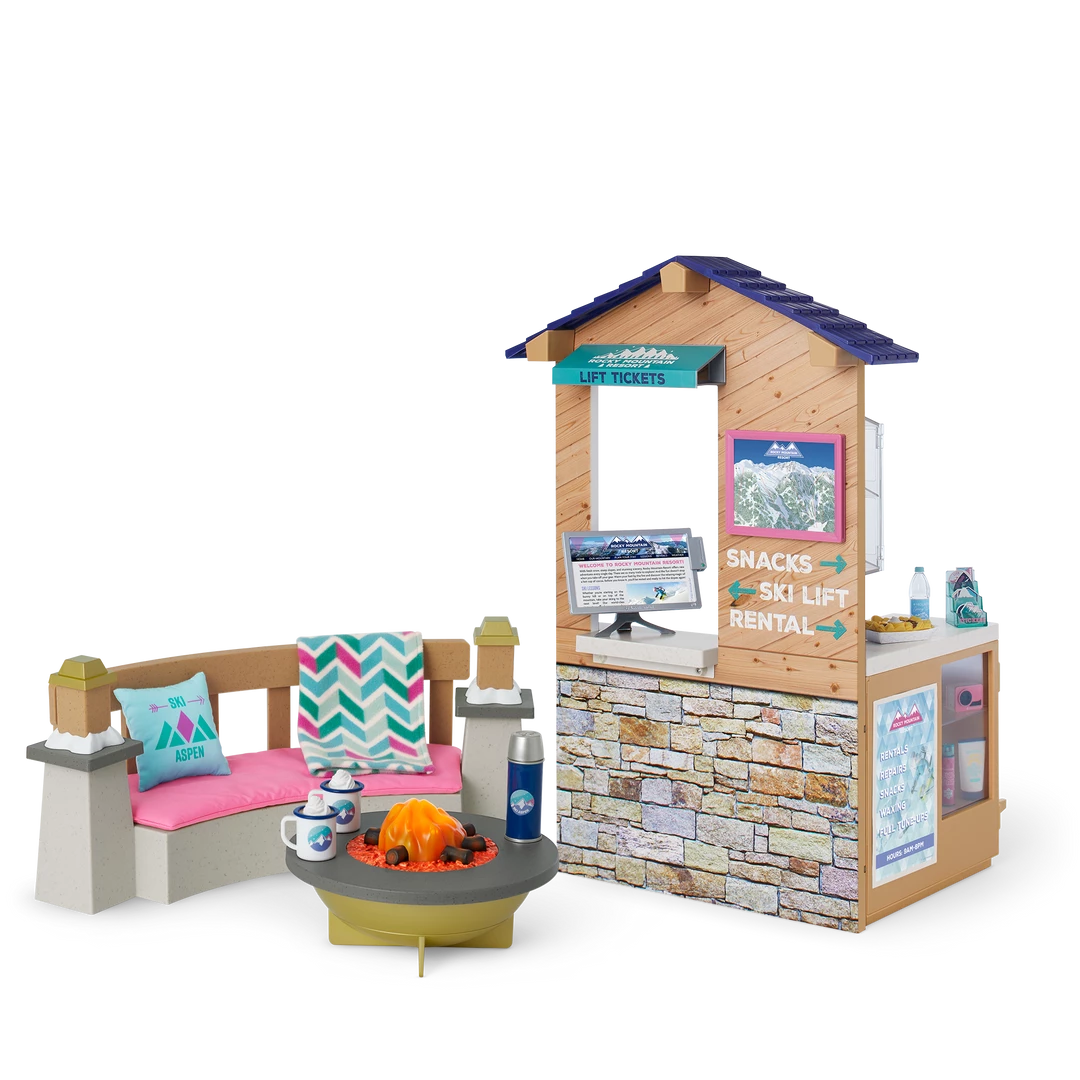 American Girl Corinne's™ Ski Shop & Fire Pit Bundle 3 American Girl Corinne's™ Ski Shop & Fire Pit Bundle