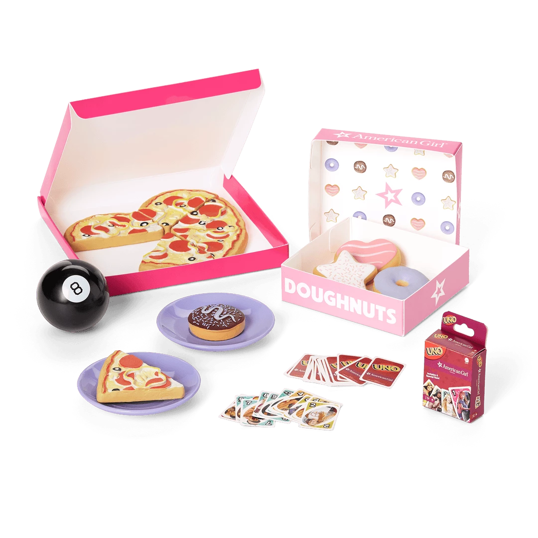American Girl New Arrivals Snack & Snooze Sleepover Set For Dolls 3 American Girl New Arrivals Snack & Snooze Sleepover Set For Dolls