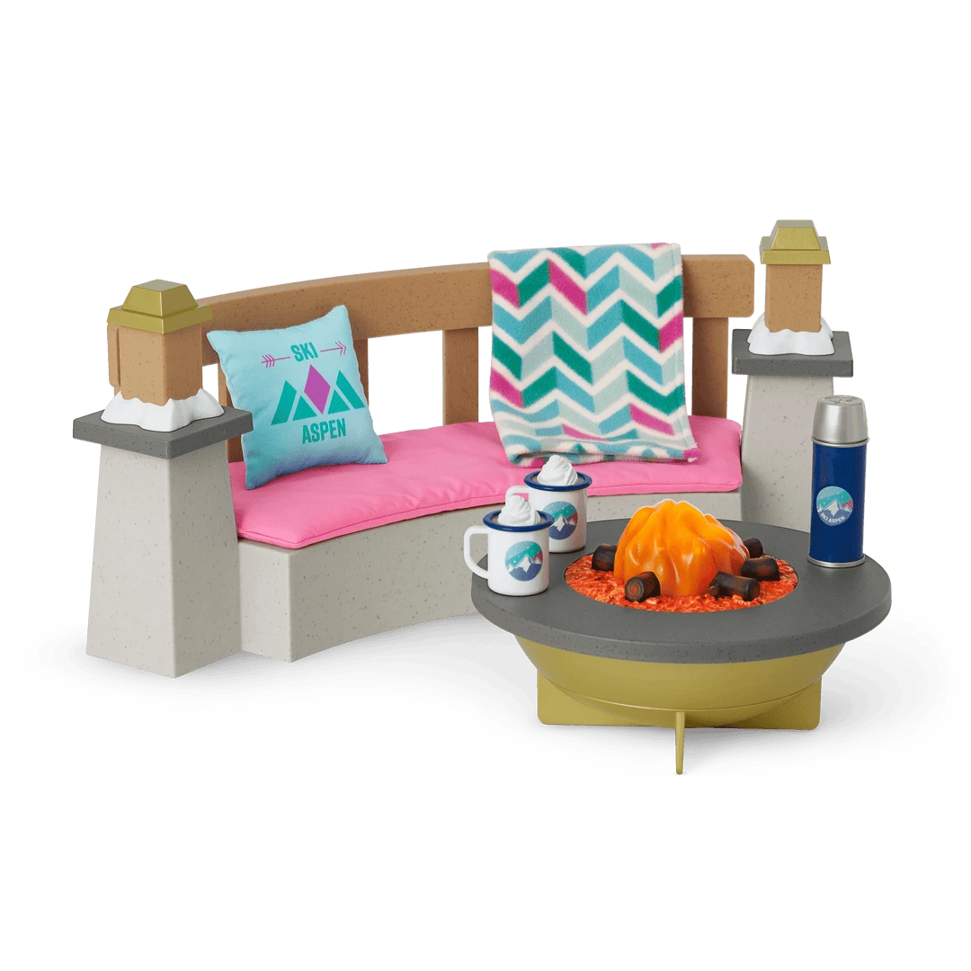 American Girl Girl Of The Year™ 2022 Corinne’s™ Ski Lodge Fire Pit 3 American Girl Girl Of The Year™ 2022 Corinne’s™ Ski Lodge Fire Pit