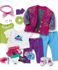 American Girl Ages 8+ Courtney's™ Cardigan & Leggings Outfit For 18-inch Dolls