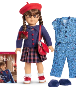 American Girl Molly Doll, Book & Pajamas Collection