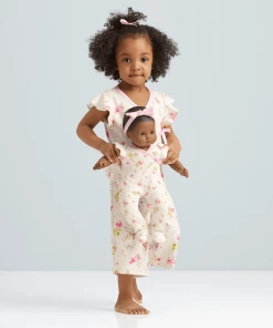 American Girl Beautiful Blooms Pajamas For Little Girls & Bitty Baby® Dolls Ages 18m+
