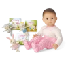 American Girl Bitty Baby® Doll #2 In Pretty Pink + Plush Friends & Board Books Ages 18m+