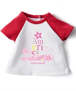 American Girl All Clothing & Accessories Classic Scottsdale Tee For 18-inch Dolls
