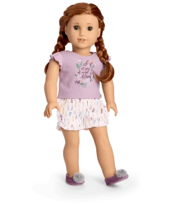 American Girl Blaire's In Bloom PJs For 18-inch Dolls