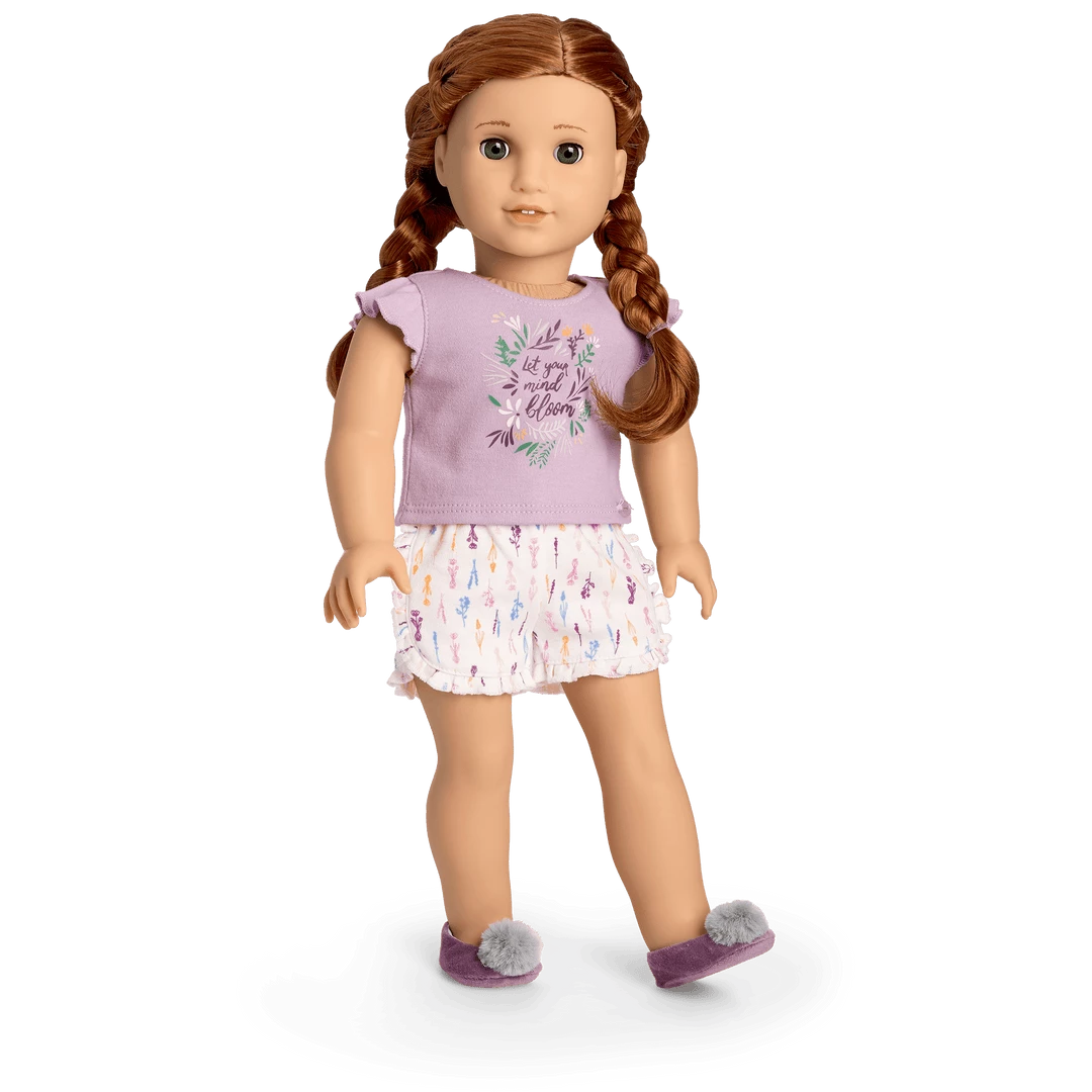 American Girl Blaire's In Bloom PJs For 18-inch Dolls 3 American Girl Blaire's In Bloom PJs For 18-inch Dolls