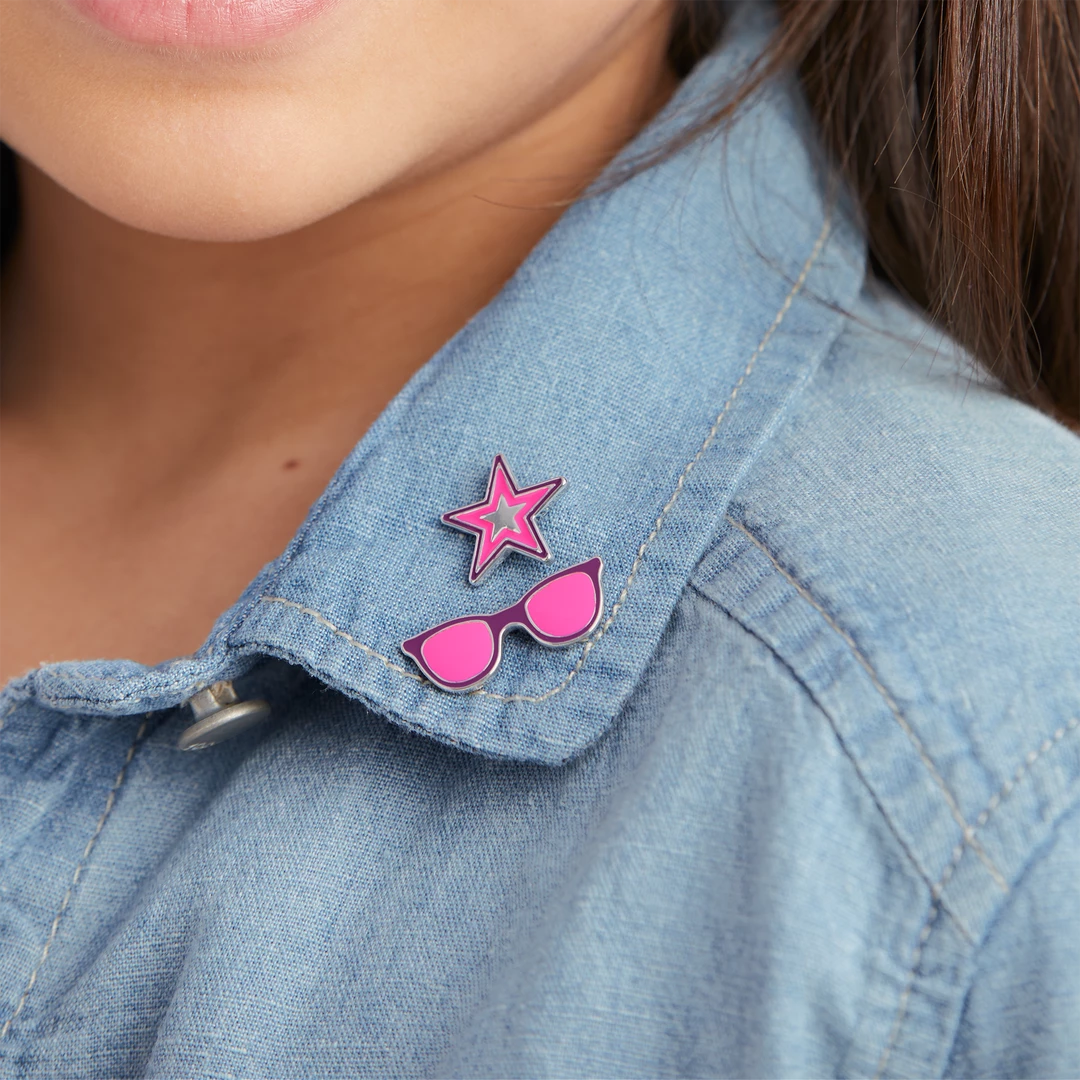 American Girl Pin 2-Pack For Girls 5 American Girl Pin 2-Pack For Girls