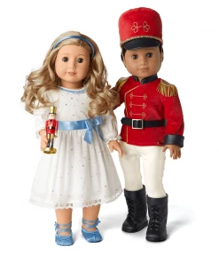 American Girl Nutcracker Prince & Clara Outfit Set For 18-inch Dolls Ages 8+