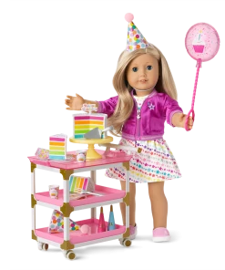 American Girl® Birthday Cart & Accessories