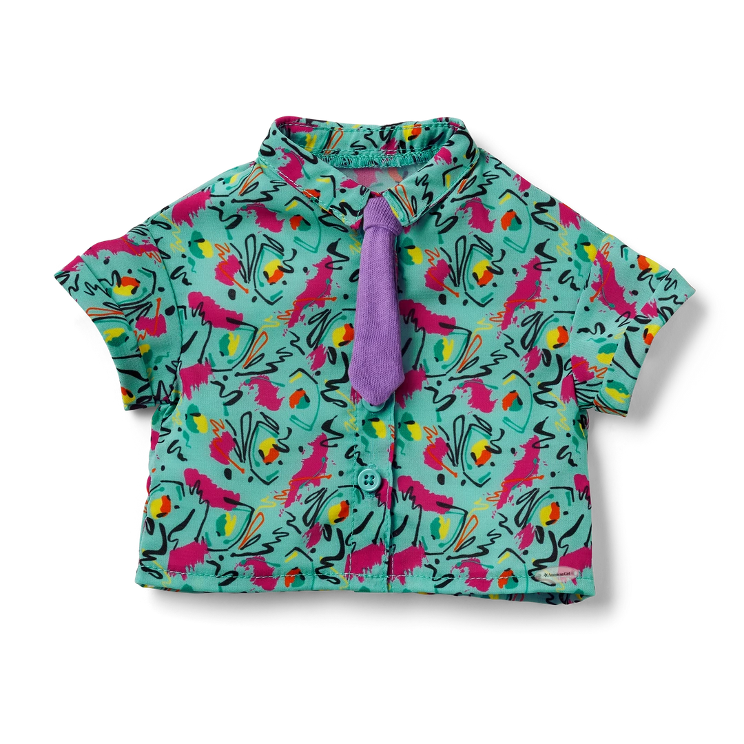 American Girl Ages 8+ Courtney's™ Shirt & Tie For 18-inch Dolls 3 American Girl Ages 8+ Courtney's™ Shirt & Tie For 18-inch Dolls