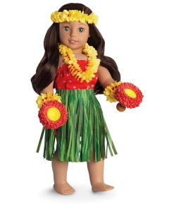 American Girl Ages 8+ Nanea's Hula Outfit For 18-inch Dolls