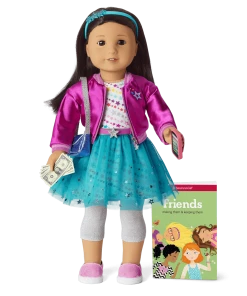 American Girl Ages 6+ Truly Me™ Doll #64 + Sparkle & Shine Accessories