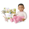 American Girl Bitty Baby® Doll #5 In Pretty Pink + Plush Friends & Board Books