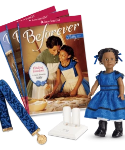 American Girl Addy 3-Book Set & Mini Doll Ages 8+