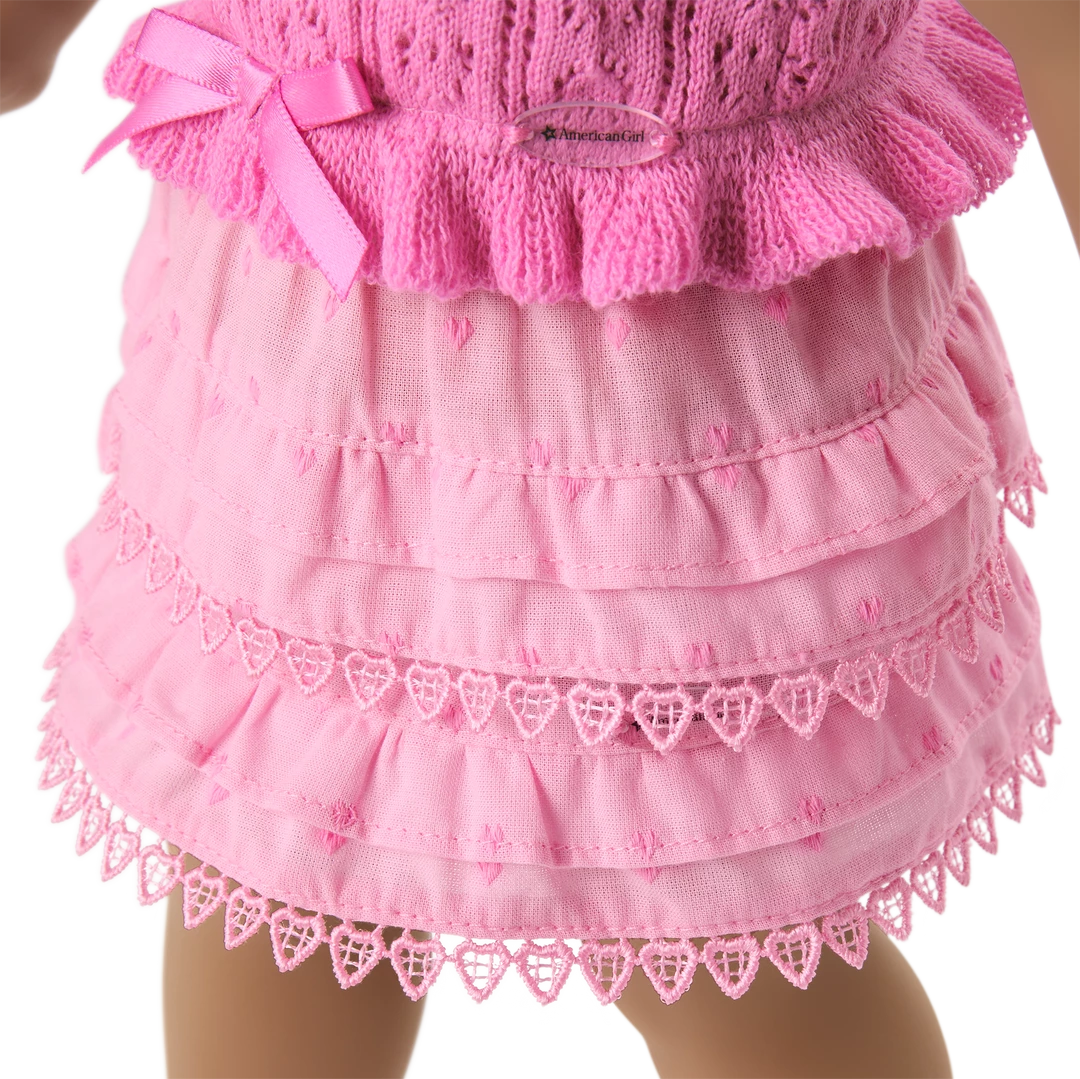 American Girl® X LoveShackFancy Fancy Flutter Top Outfit Bundle + Truly Me™ Doll 11 American Girl® X LoveShackFancy Fancy Flutter Top Outfit Bundle + Truly Me™ Doll