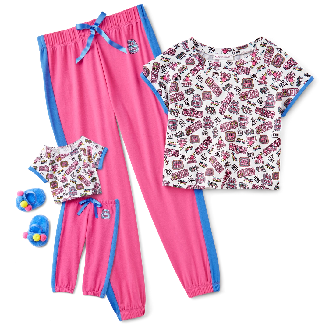 American Girl Talk All Night Pajamas For Girls & 18-inch Dolls 5 American Girl Talk All Night Pajamas For Girls & 18-inch Dolls
