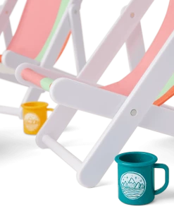 American Girl Get Outside Camp Table & Chairs Set