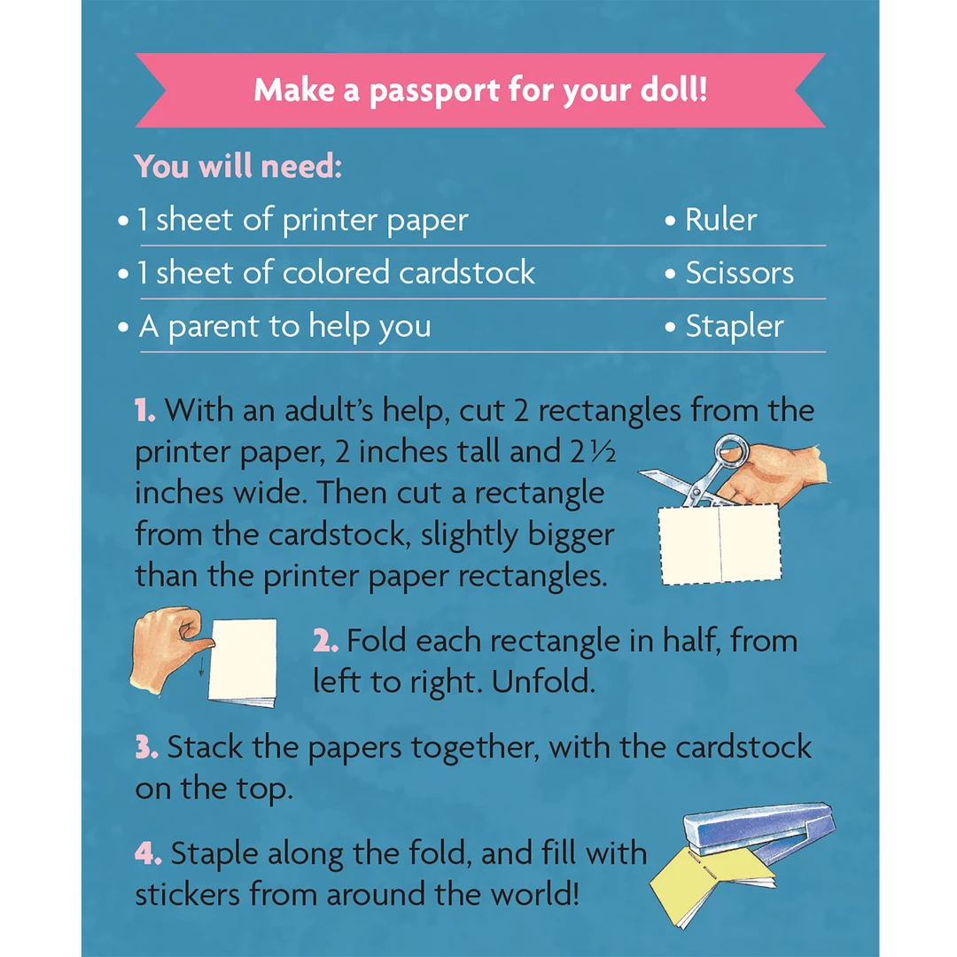 American Girl Ages 6+ Japanese Souvenir Set 7 American Girl Ages 6+ Japanese Souvenir Set