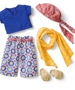 American Girl World Traveler In Morocco & Moroccan Souvenir Set For 18-inch Dolls