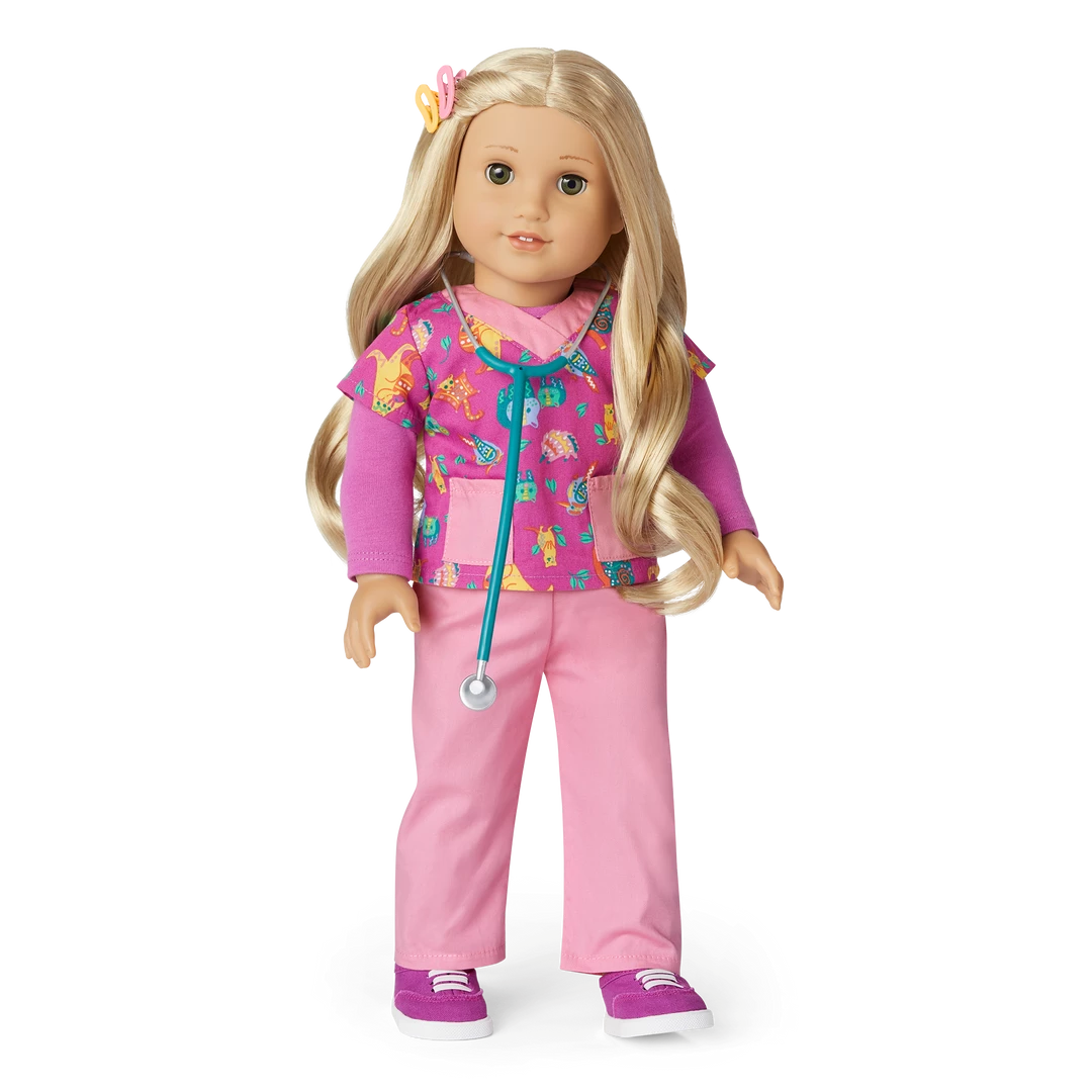 American Girl Kira’s™ Wildlife Care Outfit & Wallaby Care Set Ages 8+ 6 American Girl Kira’s™ Wildlife Care Outfit & Wallaby Care Set Ages 8+