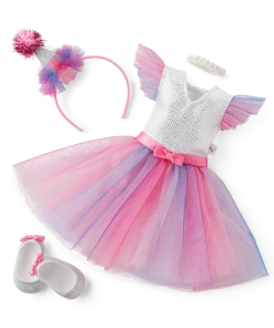 American Girl Rainbow Birthday Outfit For WellieWishers™ Dolls Ages 4+