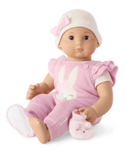 American Girl Pink Bow Beanie & Booties For Bitty Baby® Dolls Ages 18m+