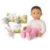 American Girl Bitty Baby® Doll #4 In Pretty Pink + Plush Friends & Board Books Ages 18m+