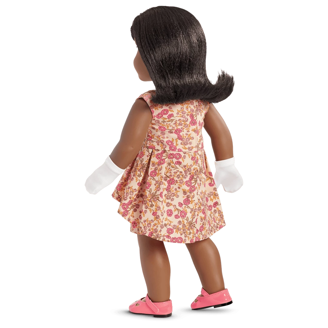 American Girl Melody’s™ Fancy Floral Dress For 18-inch Dolls Ages 8+ 4 American Girl Melody’s™ Fancy Floral Dress For 18-inch Dolls Ages 8+