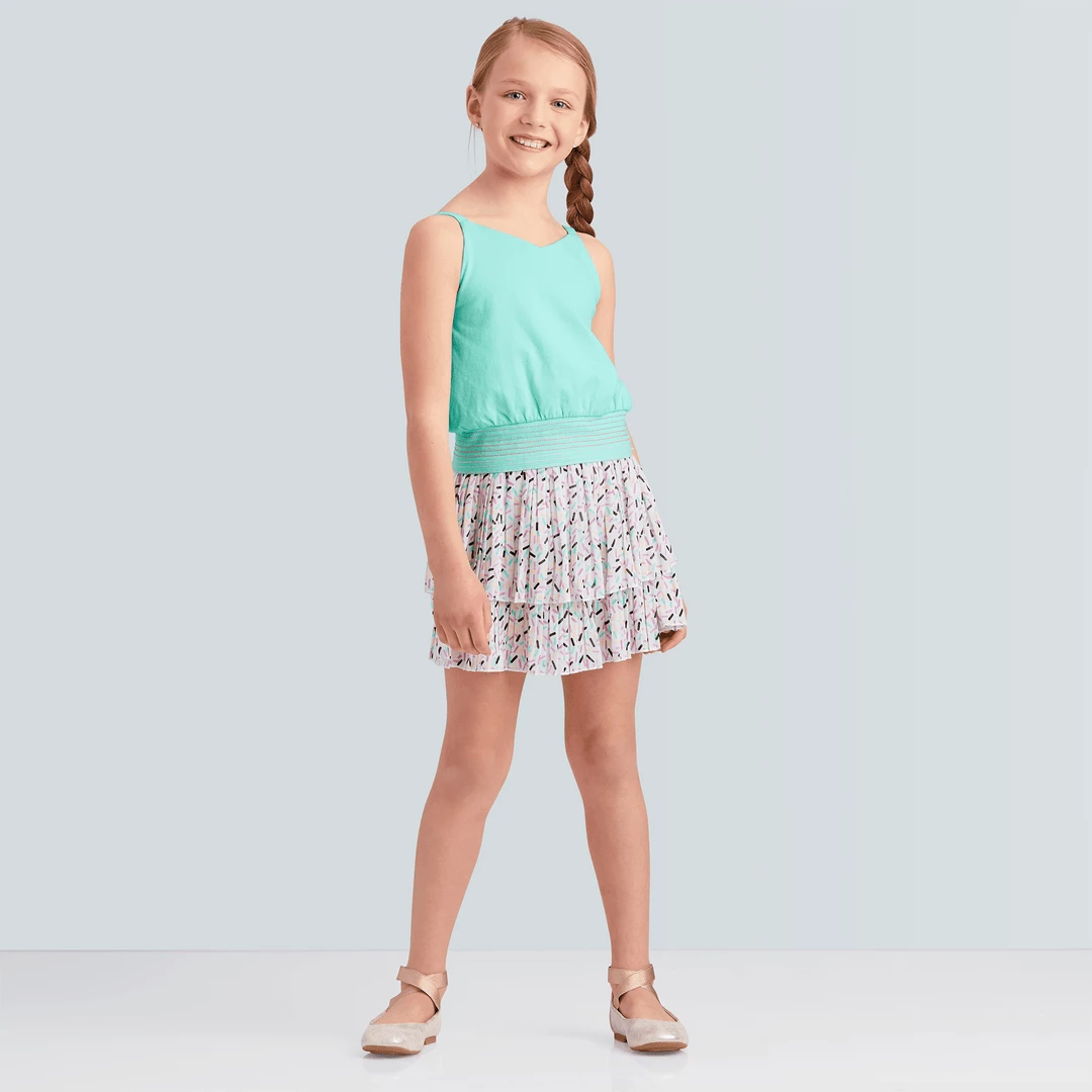 American Girl Minty Sweet Tank Top For Girls 7 American Girl Minty Sweet Tank Top For Girls