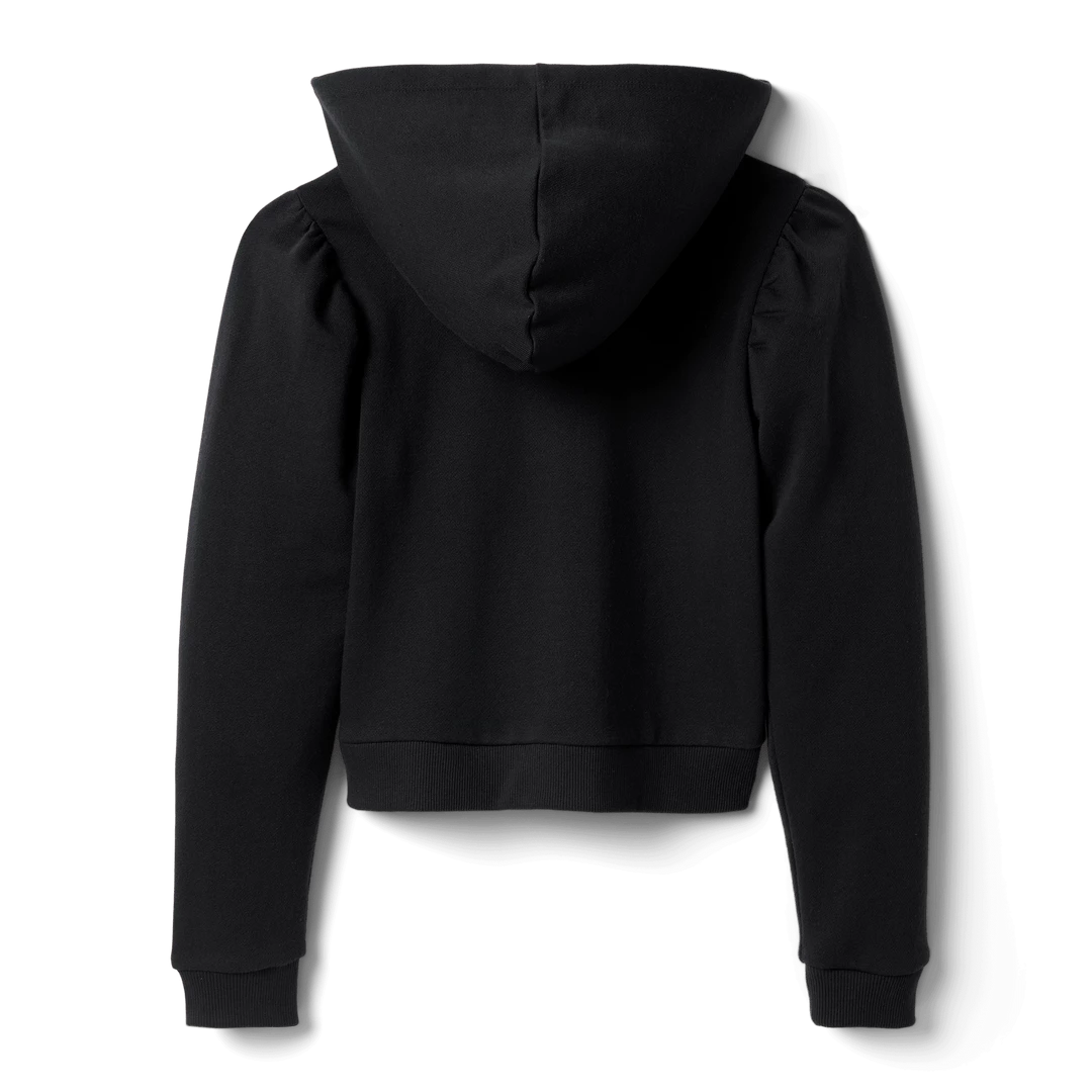 American Girl® X Janie And Jack: Makena’s™ Black Crop Hoodie For Girls Ages 8+ 4 American Girl® X Janie And Jack: Makena’s™ Black Crop Hoodie For Girls Ages 8+