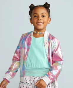 American Girl Sweet Street Bomber Jacket For Girls Ages 6+