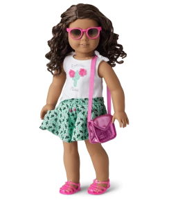 American Girl Ages 6+ Explore More Travel Outfit For 18-inch Dolls