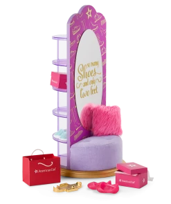 American Girl Ages 6+ So Many Shoes Storage Tower