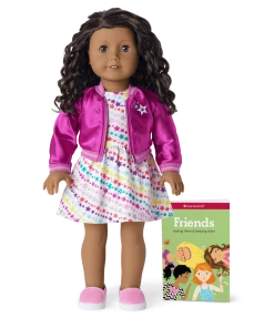 American Girl Ages 6+ Truly Me™ Doll #44 + Sparkle & Shine Accessories