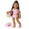 American Girl Rosy Resort Swimsuit For 18-inch Dolls
