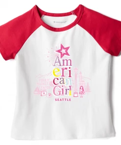 American Girl Classic Seattle Tee For Girls All Clothing & Accessories