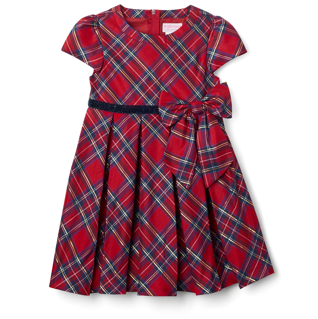 American Girl Ages 18m+ Pretty Plaid Christmas Dress For Little Girls 5 American Girl Ages 18m+ Pretty Plaid Christmas Dress For Little Girls