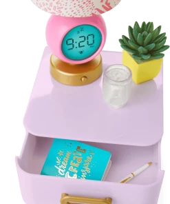 American Girl Sleepover Shop Room For Two Trundle Bed & Nightstand