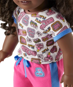 American Girl Talk All Night Pajamas For 18-inch Dolls