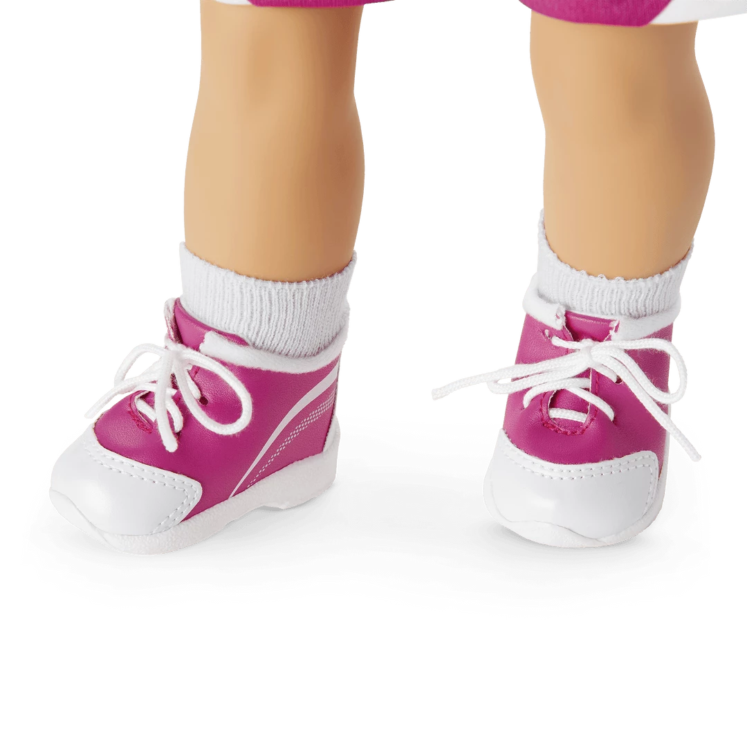 American Girl Shoot For The Stars Basketball Outfit For 18-inch Dolls Ages 6+ 7 American Girl Shoot For The Stars Basketball Outfit For 18-inch Dolls Ages 6+