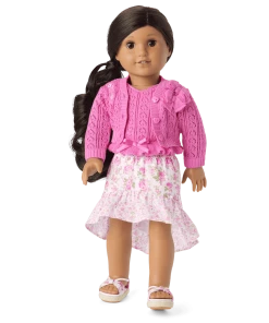 American Girl® X LoveShackFancy Floral Flutter Skirt For 18-inch Dolls Ages 6+