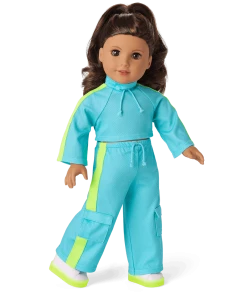 American Girl Ages 8+ Maritza’s™ Neon Stripe Outfit For 18-inch Dolls