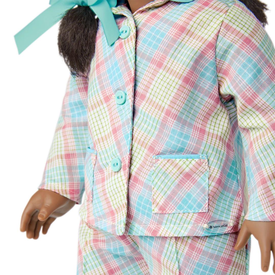 American Girl Melody’s™ Plaid Pajamas For 18-inch Dolls Ages 8+ 7 American Girl Melody’s™ Plaid Pajamas For 18-inch Dolls Ages 8+