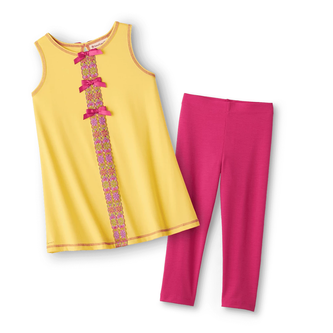 American Girl Flower Power Pajamas For Girls Sleepover Shop 5 American Girl Flower Power Pajamas For Girls Sleepover Shop