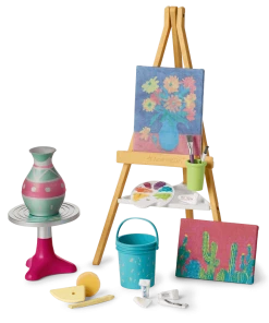 American Girl Ages 6+ Art Class Set