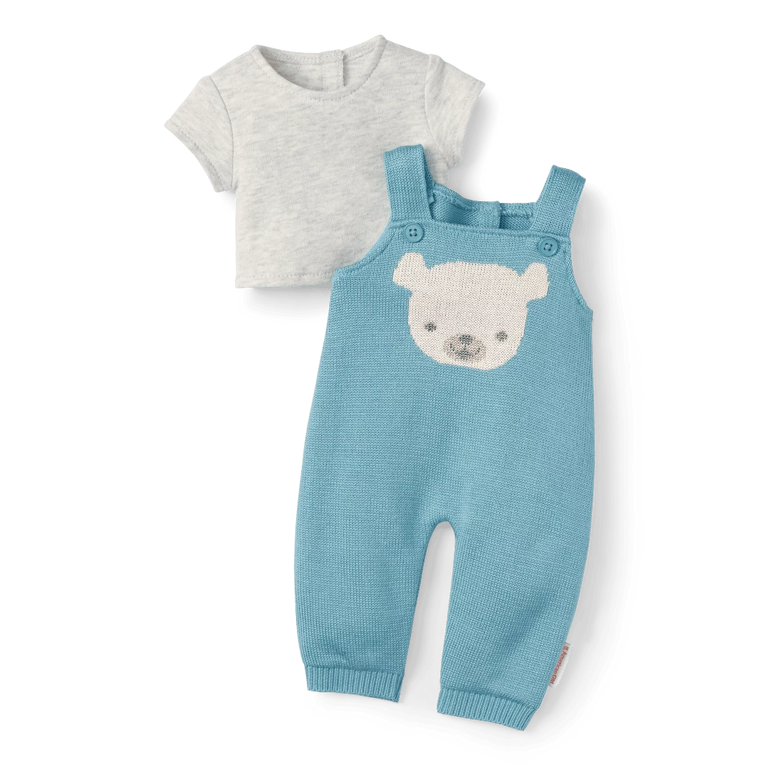 American Girl Ages 18m+ Blue Bear Overalls Set For Bitty Baby® Dolls 4 American Girl Ages 18m+ Blue Bear Overalls Set For Bitty Baby® Dolls