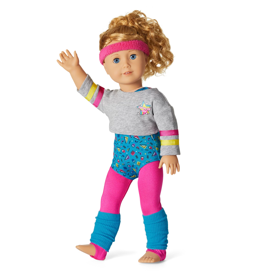 American Girl Courtney's™ TV, Fitness Accessories & Fitness Outfit Ages 8+ 4 American Girl Courtney's™ TV, Fitness Accessories & Fitness Outfit Ages 8+