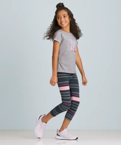 American Girl Ages 6+ Resilient Striped Leggings For Girls
