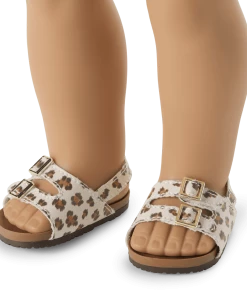 American Girl Ages 6+ Lots O’ Spots Sandals For 18-inch Dolls